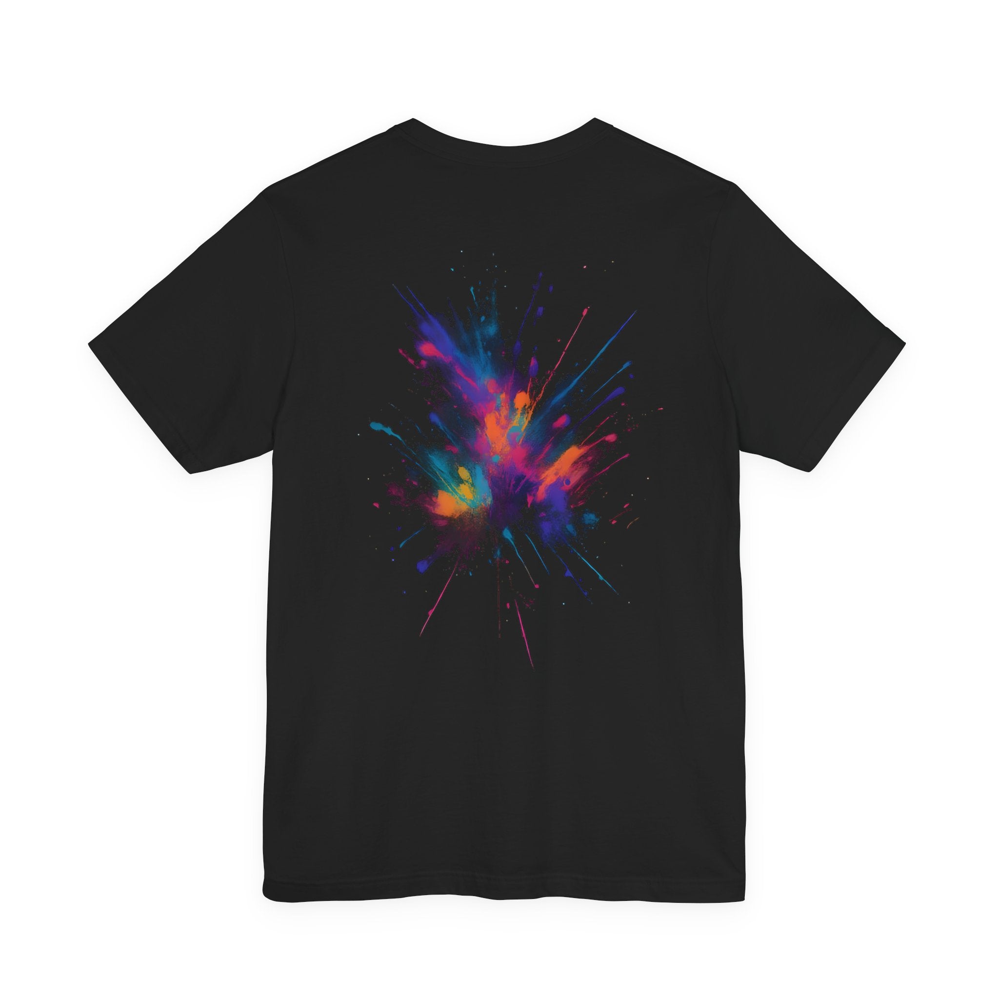 DINOS facy splash Art Tee for Creative Souls, Unisex Graphic Shirt, Colorful Expression T-Shirt, Unique Gift for Artists, Casual Wear - DINOS FASHION