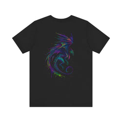 Image of DINOS dragon Graphic Tee – Back View