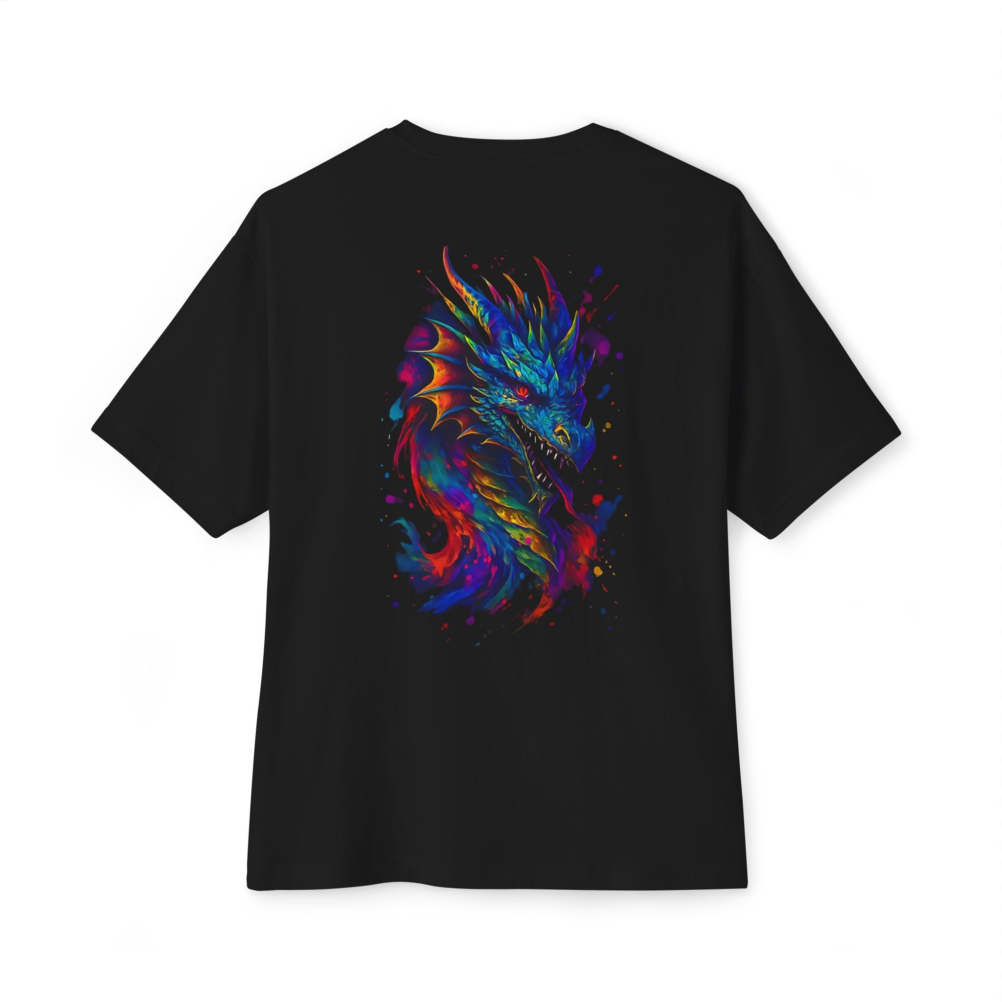 DINOS DRAGFACE Unisex T-Shirt – Back View
