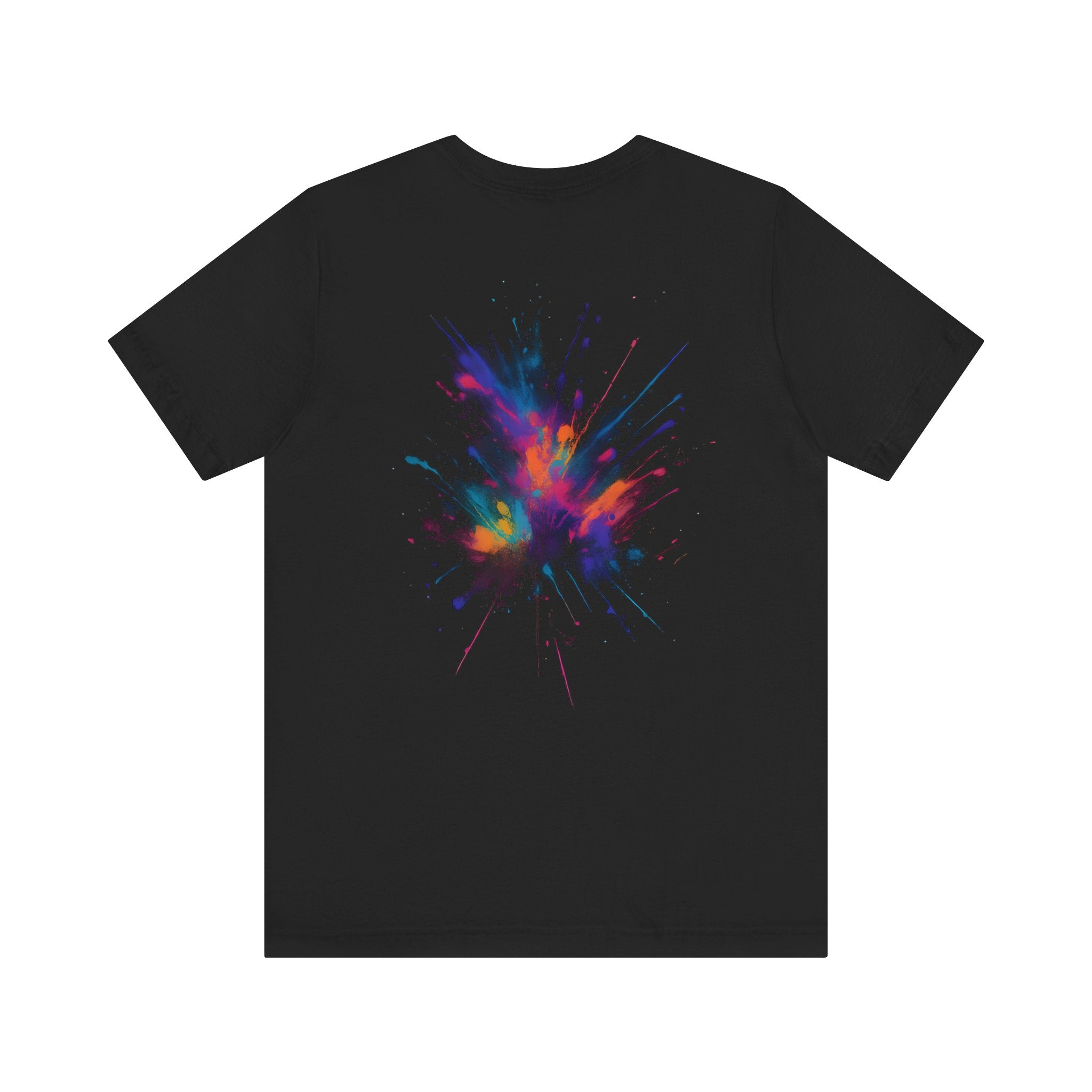 DINOS facy splash Art Tee for Creative Souls, Unisex Graphic Shirt, Colorful Expression T-Shirt, Unique Gift for Artists, Casual Wear - DINOS FASHION