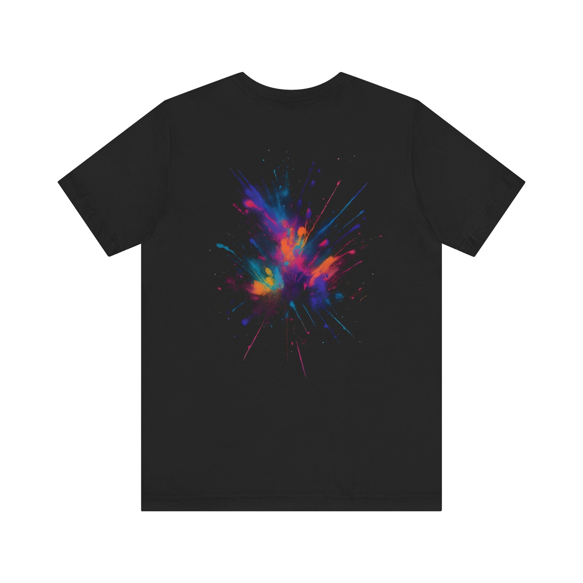 DINOS facy splash Art Tee for Creative Souls, Unisex Graphic Shirt, Colorful Expression T-Shirt, Unique Gift for Artists, Casual Wear - DINOS FASHION