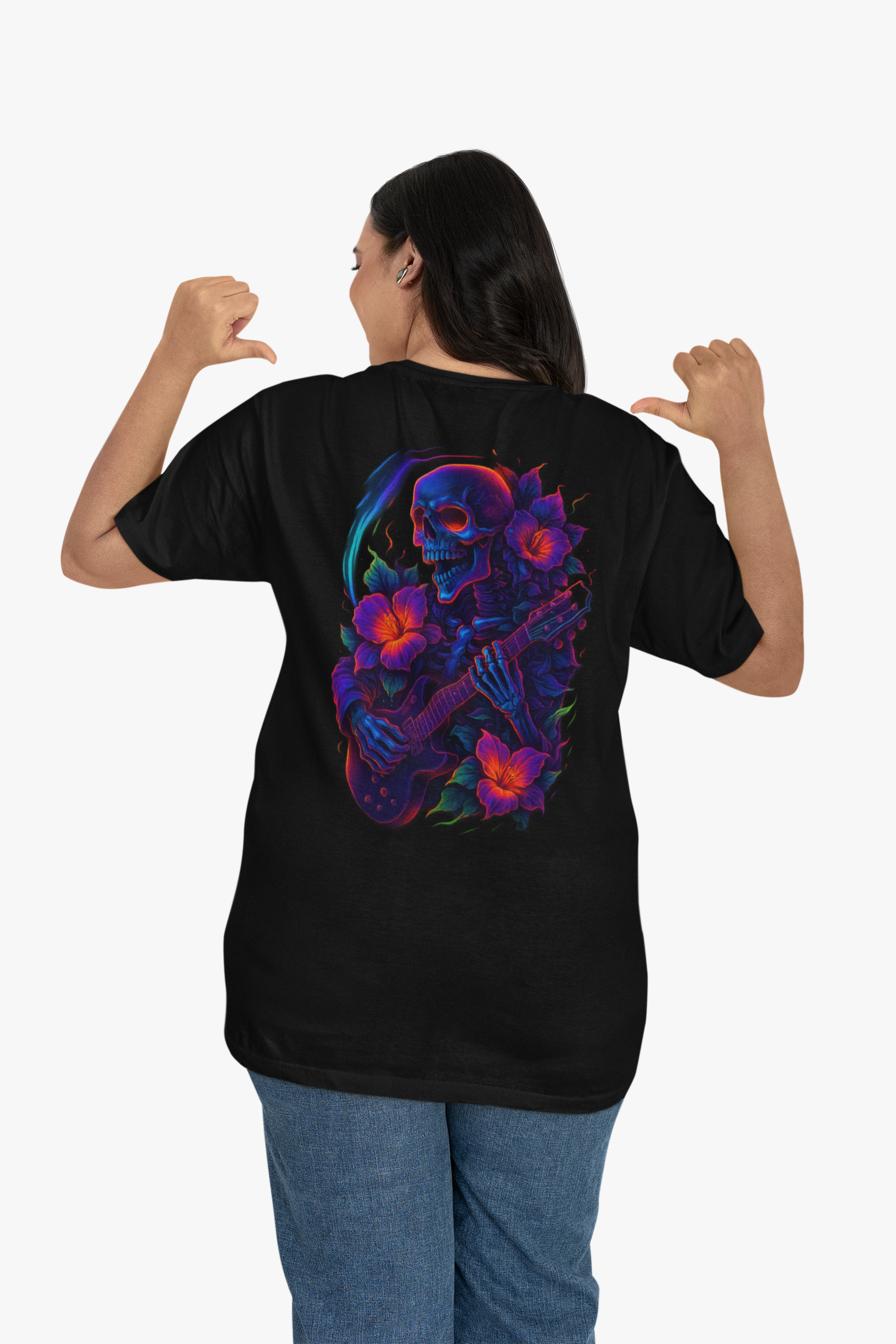 Image of Dinos #006 | Neon Graffiti Streetwear Tee | Oversized Urban Glow T-Shirt | Limited Edition Drop 1/1 | Unisex Fashion Statement - DINOS FASHION