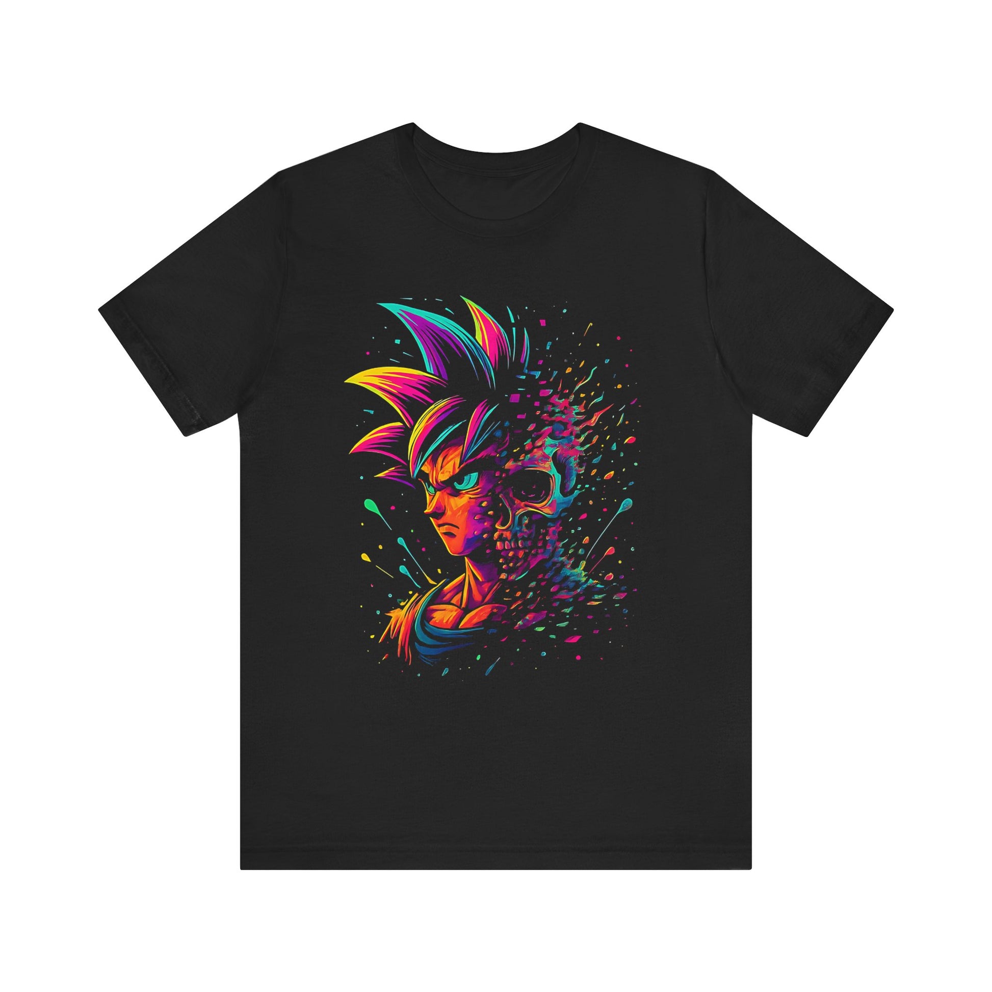 DINOS ANIM02 Unisex T-Shirt – Flat Lay Front View