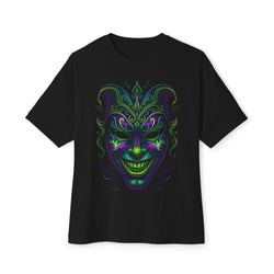 Image of DINOS MASK Oversized Unisex T-Shirt – Front View