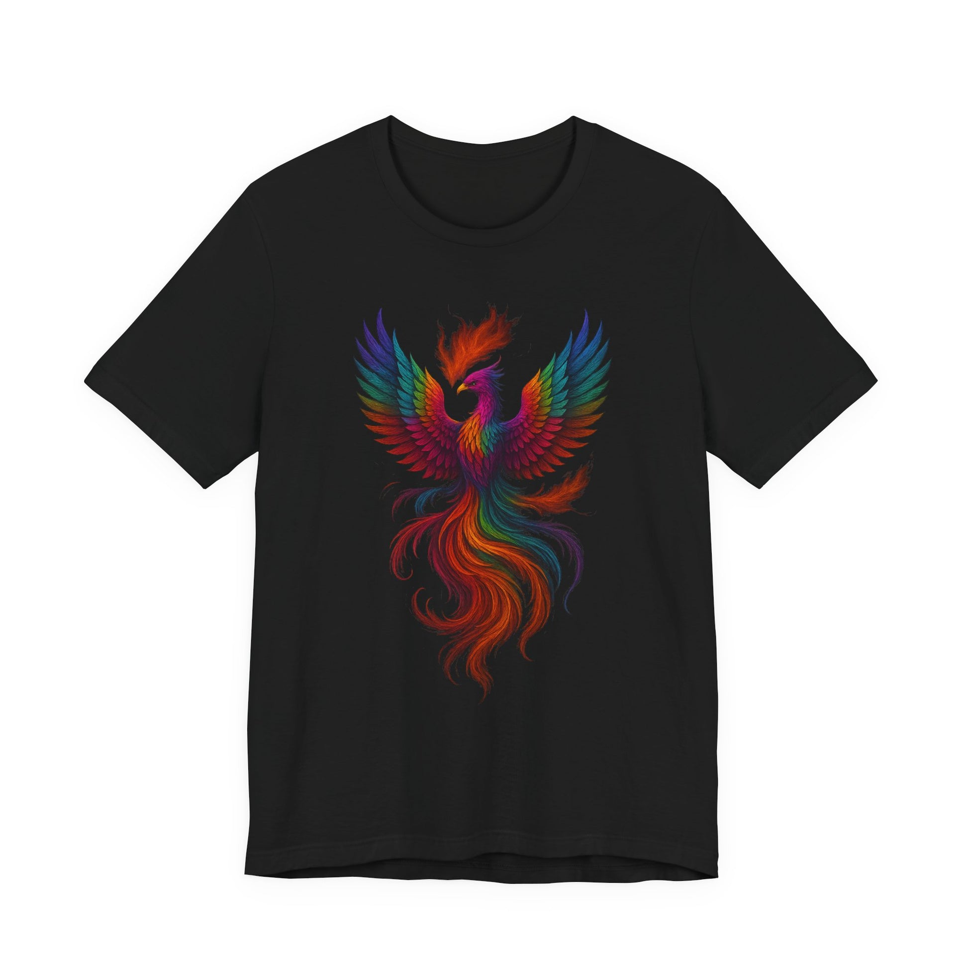 DINOS PHOENIX Unisex T-Shirt – Phoenix Graphic Close-Up