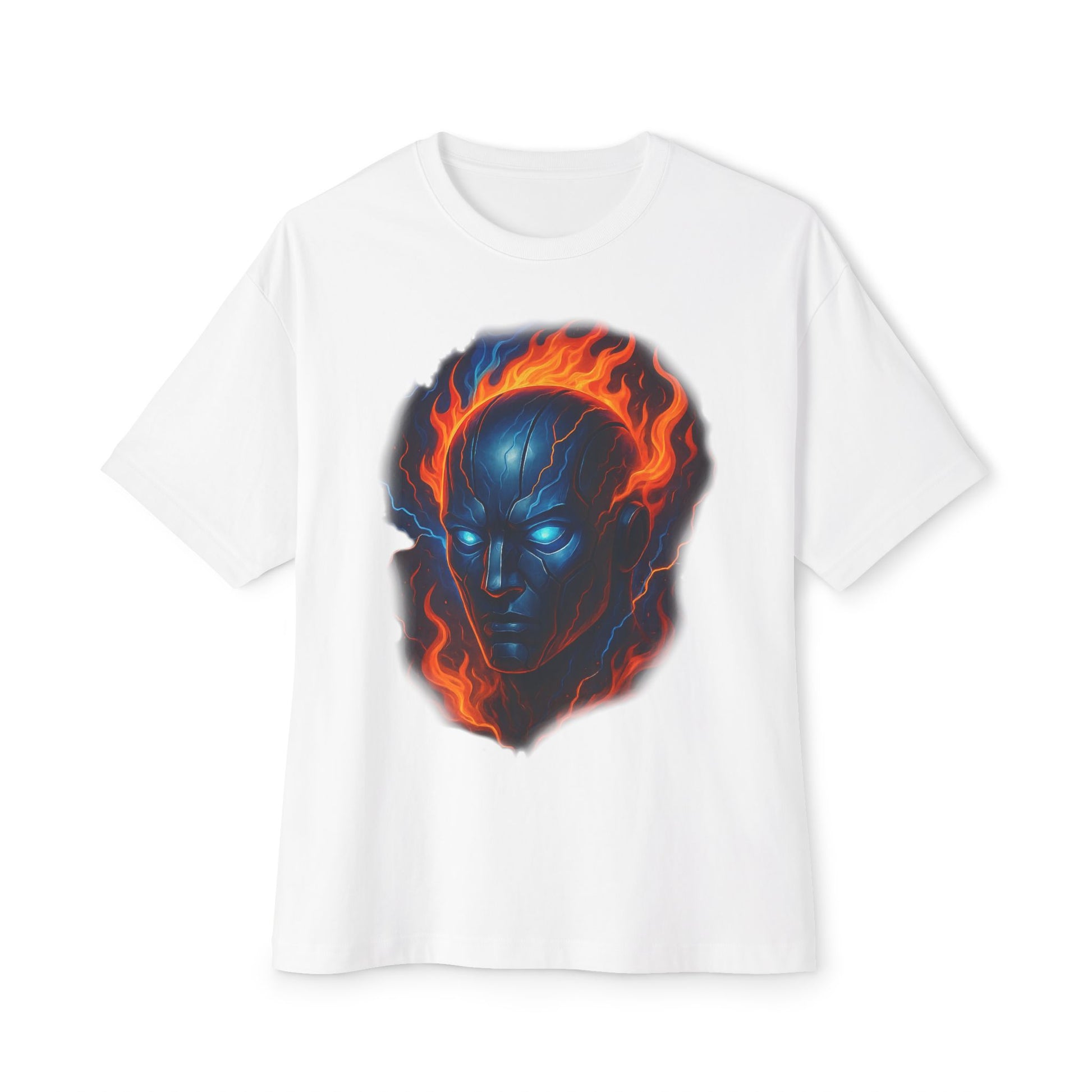 Bold Graphic Oversized Tee, Unisex Statement Shirt, Casual Vibes Tee, Unique Art T-Shirt, Gift for Pop Culture Fan - DINOS FASHION