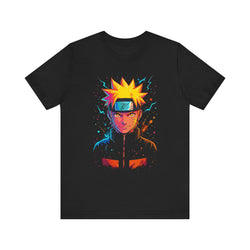 Image of DINOS ANIME STYLE Unisex T-Shirt – Flat Lay Front Design