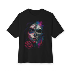 Image of DINOS Chicface Oversized Unisex T-Shirt – Front View