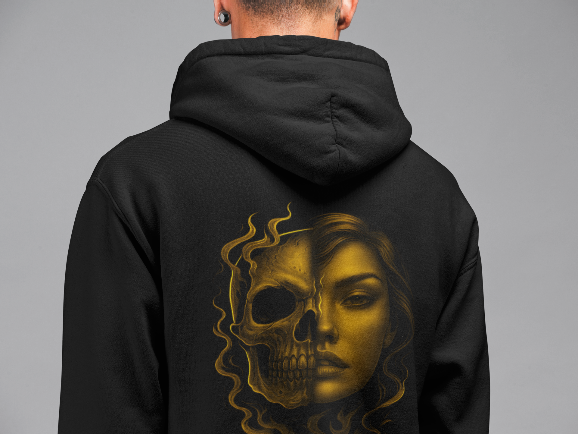 Image of Golden Death Muse Hoodie – Limited One-of-One Edition | Dinos Fashion - DINOS FASHION